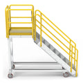 600mm Working Height Stair Platform | Production Lines | Star Aluminium