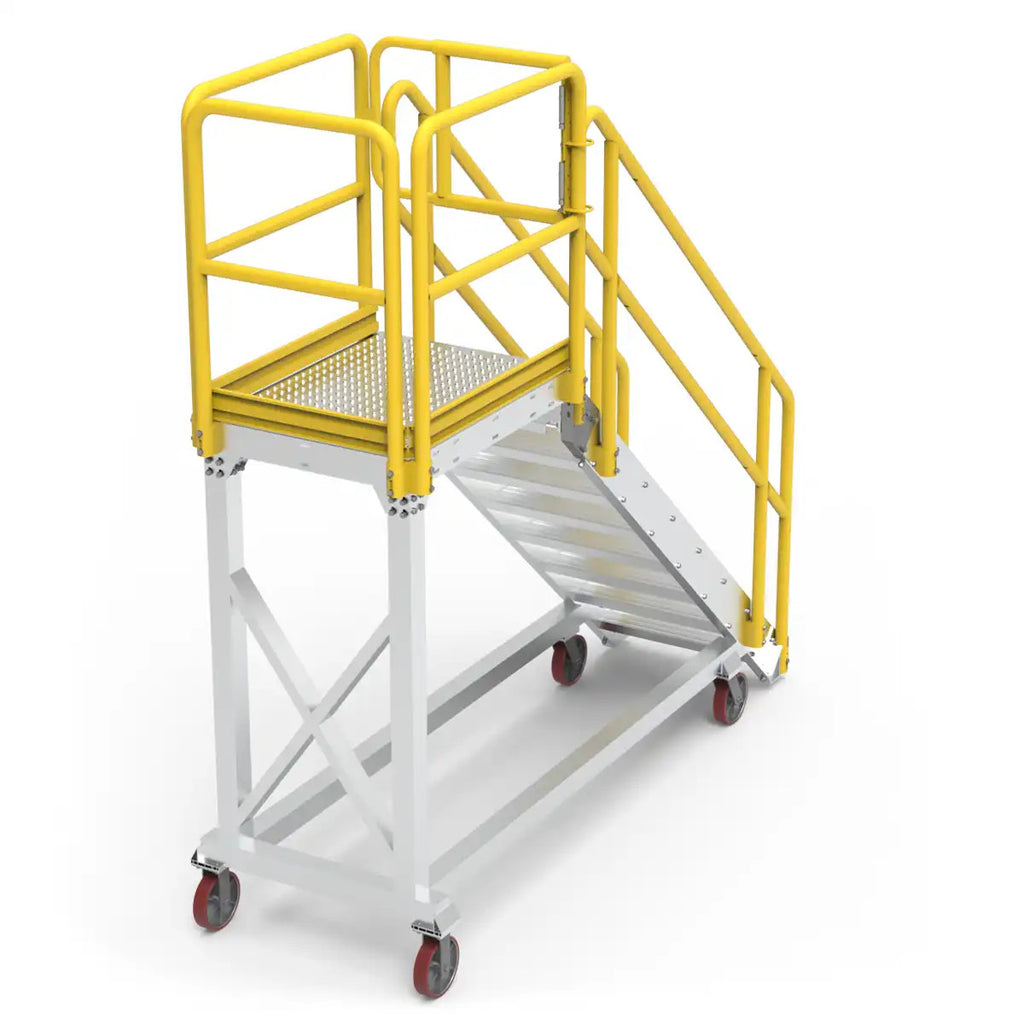 1000mm Platform Step Ladder | Industrial Maintenance | Star Aluminium, view 3