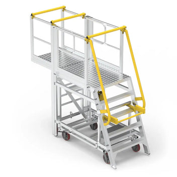 1.4m Adjustable Work Platform | Industrial Maintenance | Star Aluminium