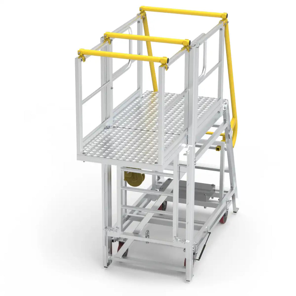 Aluminium Adjustable Work Platform | Industrial Maintenance | Star Aluminium, view 4