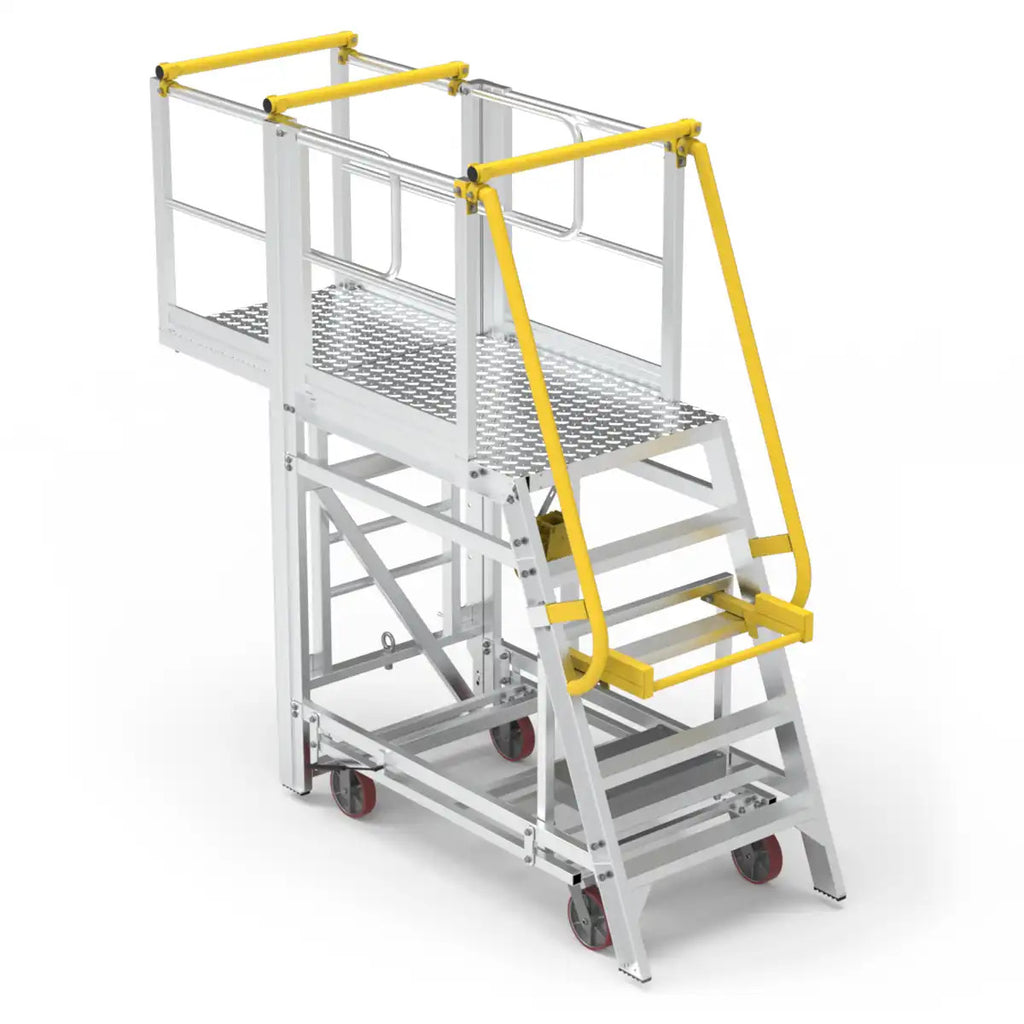Aluminium Adjustable Work Platform | Industrial Maintenance | Star Aluminium, view 5