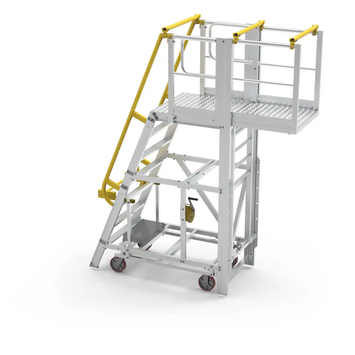 150kg Load Rating Adjustable Platform | Industrial Use | Star Aluminium, view 2
