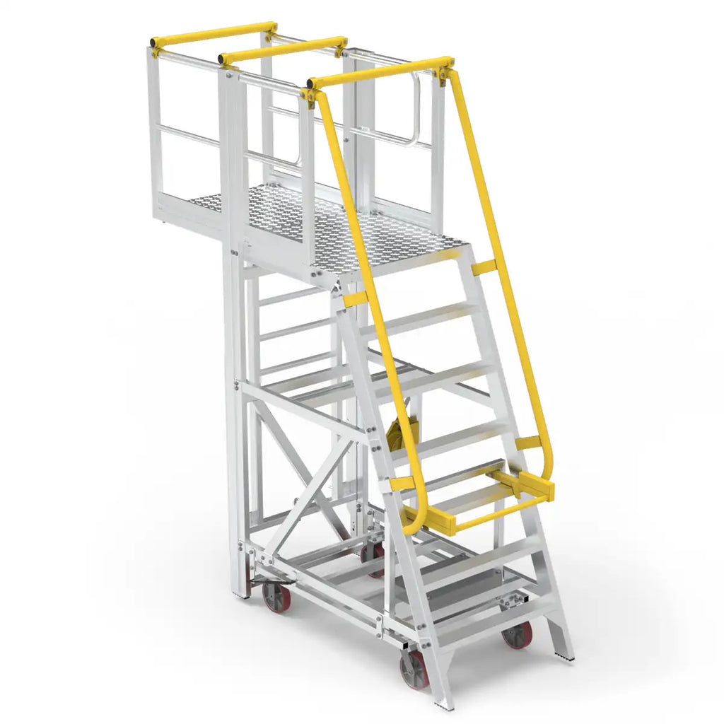 150kg Load Rating Adjustable Platform | Industrial Use | Star Aluminium, view 3