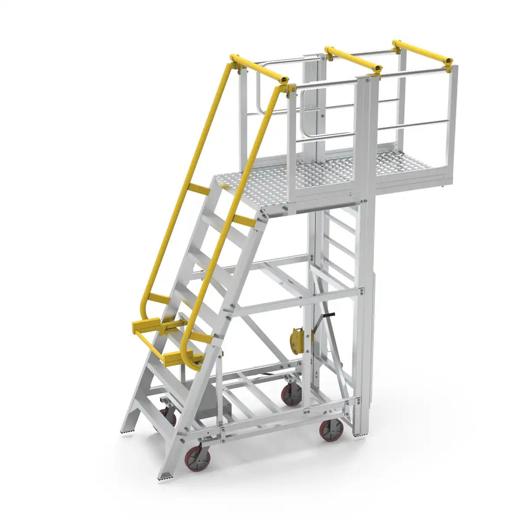 150kg Load Rating Adjustable Platform | Industrial Use | Star Aluminium, view 4