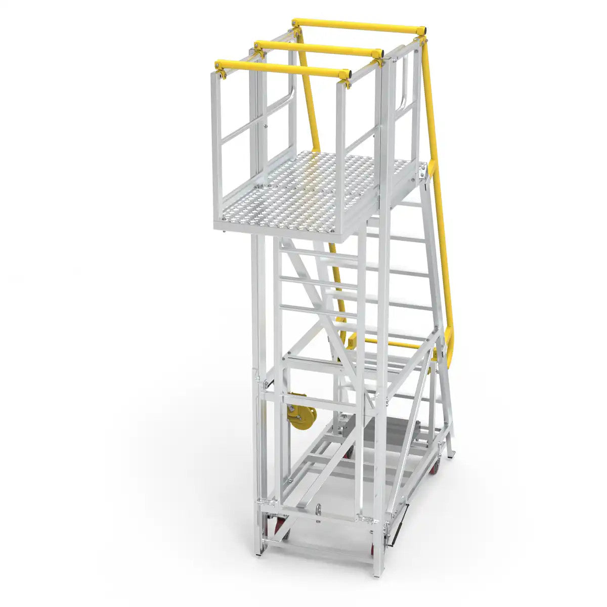 2700mm Platform Work Ladder | Industrial Maintenance | Star Aluminium, view 4