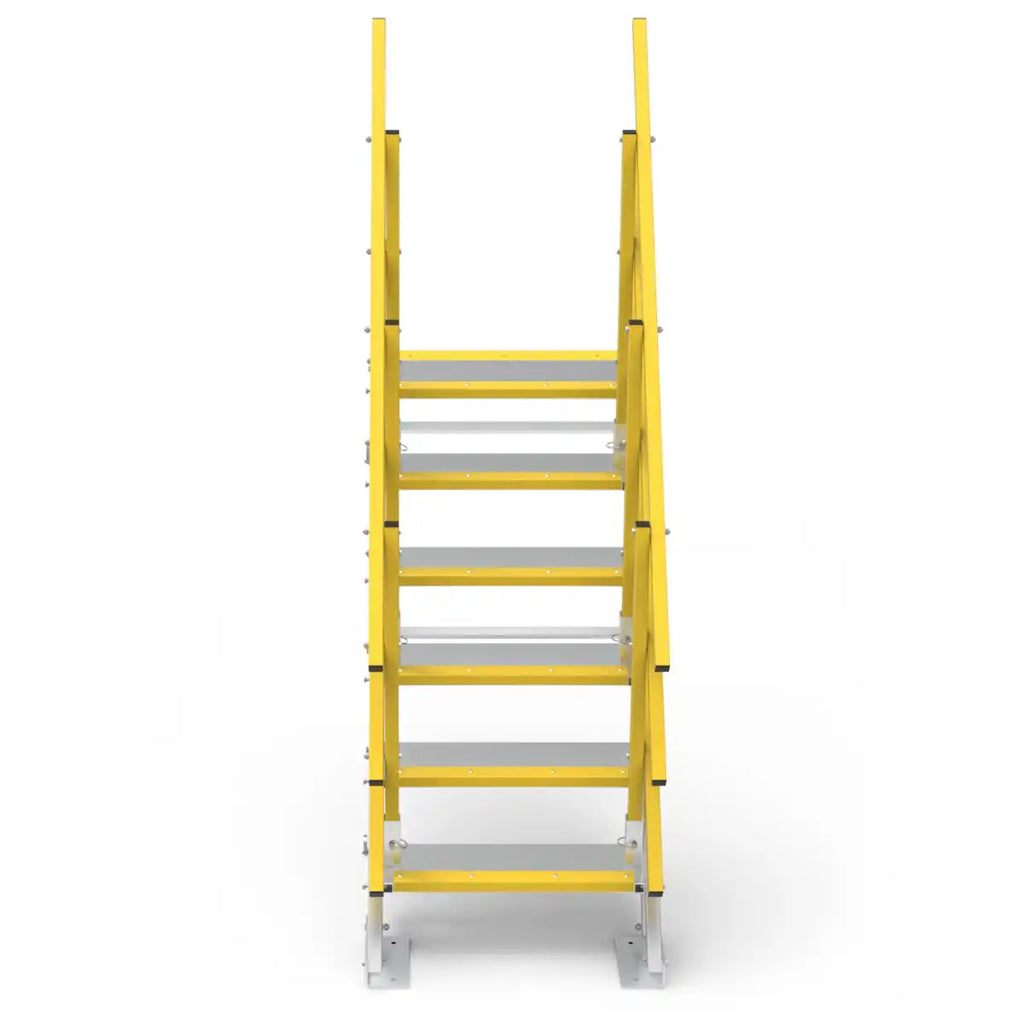 650mm Wide Self Levelling Stair | Industrial Sites | Star Aluminium