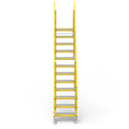 12-Step Aluminium Self Levelling Stair | Construction Sites | Star Aluminium