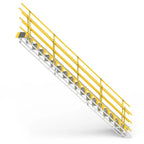 450kg Load Rating Aluminium Stair Unit | Industrial Sites | Star Aluminium, view 3