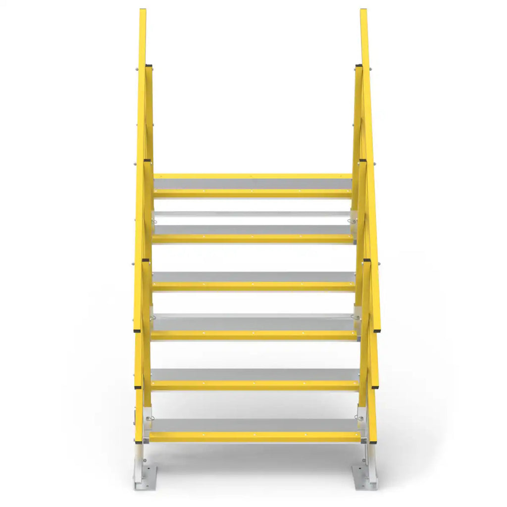 1200mm Wide Self Levelling Stair | Construction Sites | Star Aluminium