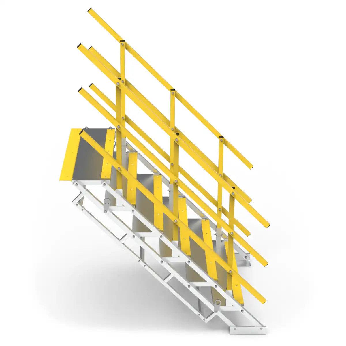 1200mm Wide Self Levelling Stair | Construction Sites | Star Aluminium, view 3