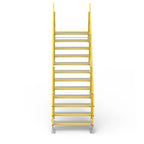 12-Step Aluminium Stair | Construction Site Access | Star Aluminium, view 3