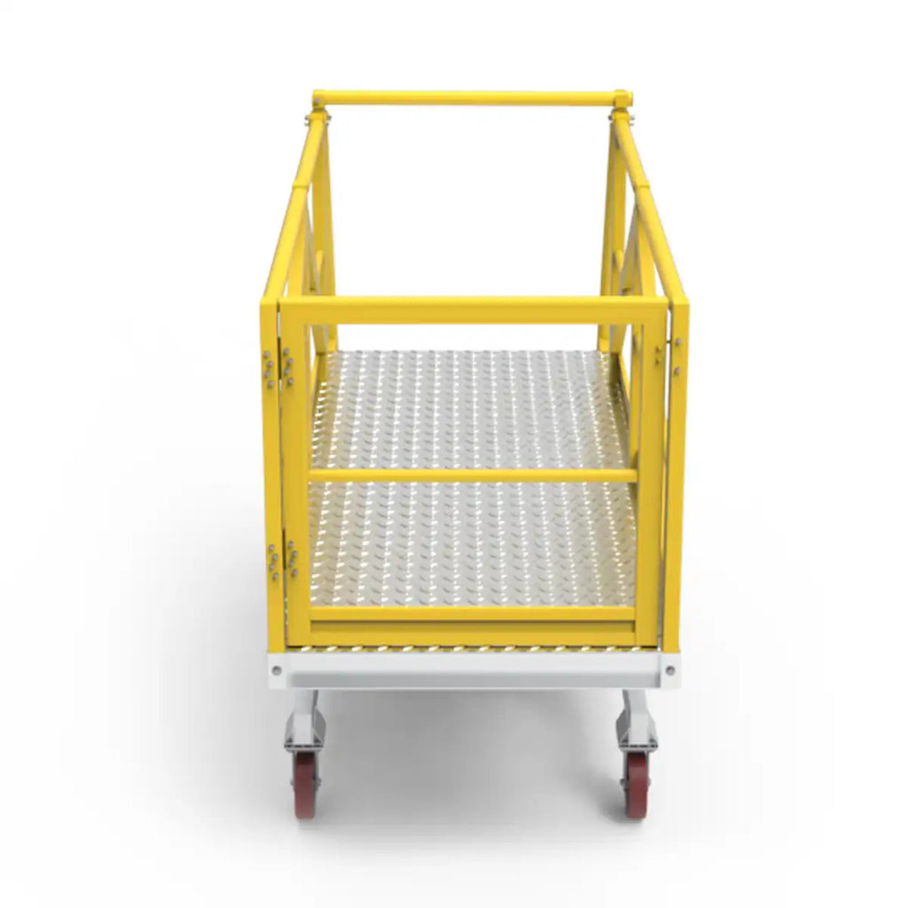 900mm Platform Height Cantilever Ladder | Industrial Access | Star Aluminium, view 4