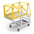 4 Step Cantilever Platform | Industrial Access | Star Aluminium, view 2