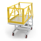 4 Step Cantilever Platform | Industrial Access | Star Aluminium, view 3