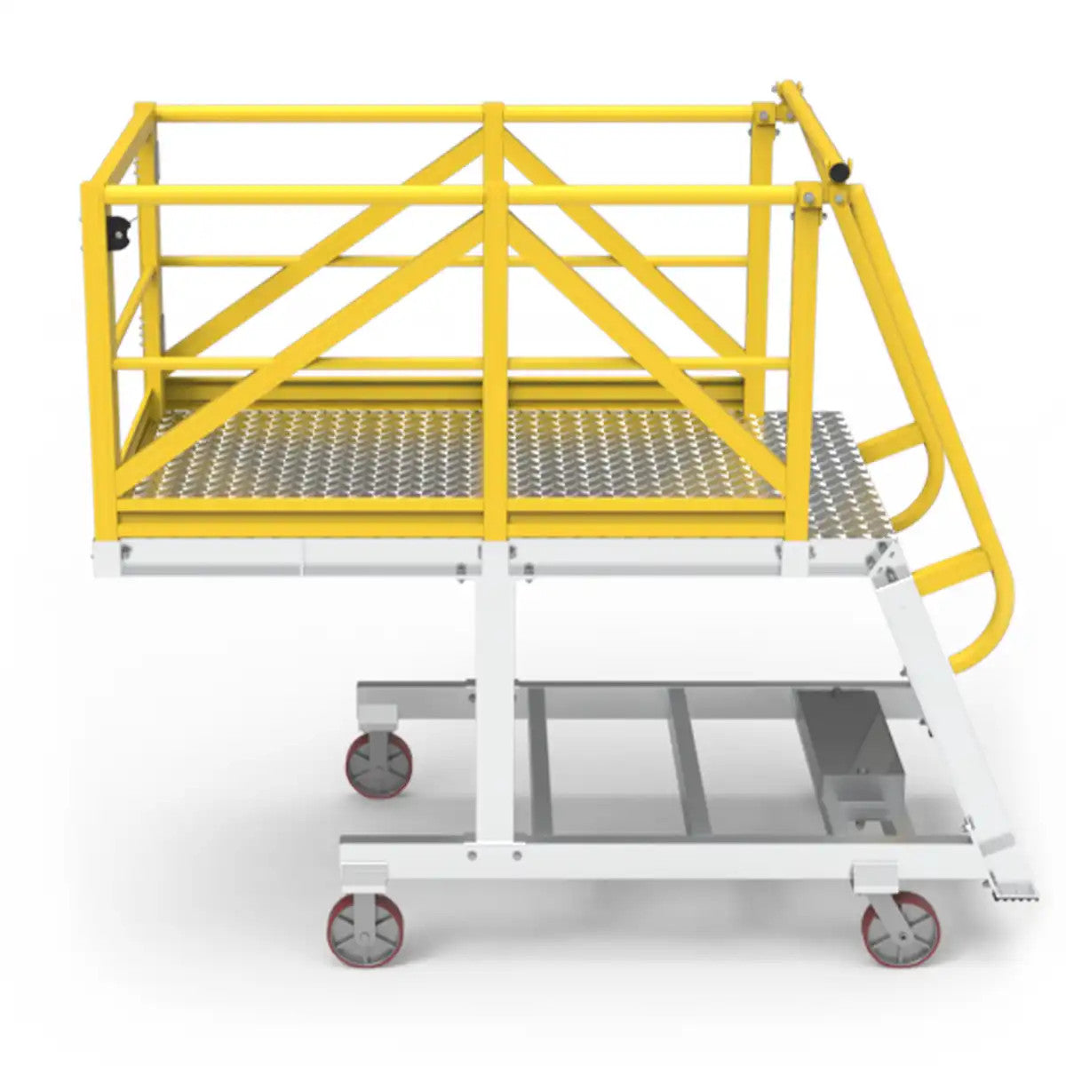 4 Step Cantilever Platform | Industrial Access | Star Aluminium, view 4