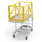 1500mm Platform Height Cantilever | Train & Tank Maintenance | Star Aluminium, view 3