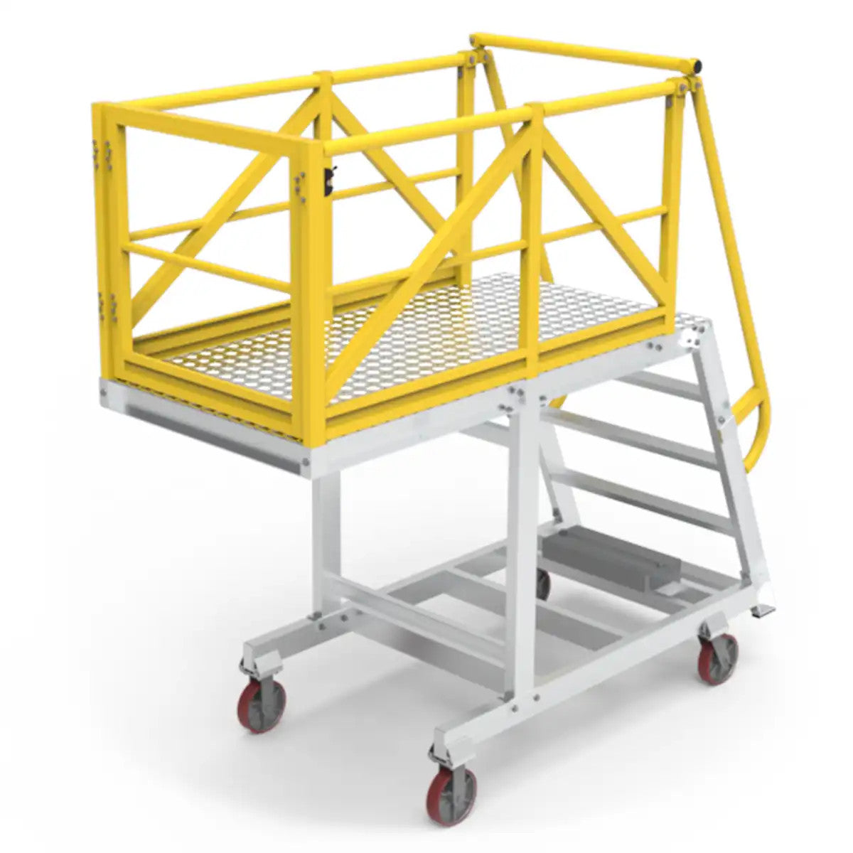 1500mm Platform Height Cantilever | Train & Tank Maintenance | Star Aluminium, view 4