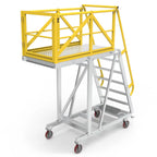 7 Step Cantilever Platform | Industrial Maintenance | Star Aluminium, view 3