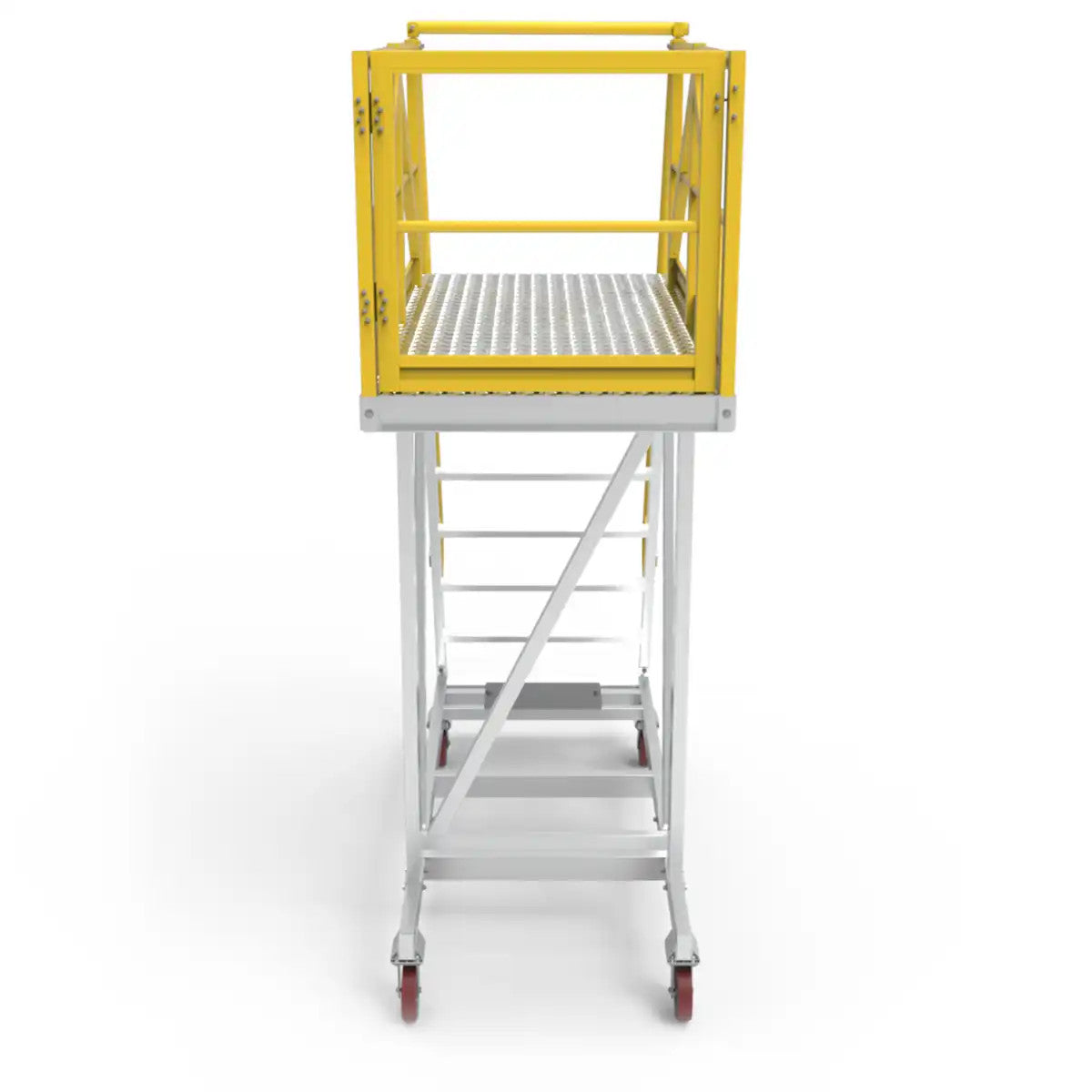 2400mm Platform Cantilever Ladder | Industrial Maintenance | Star Aluminium