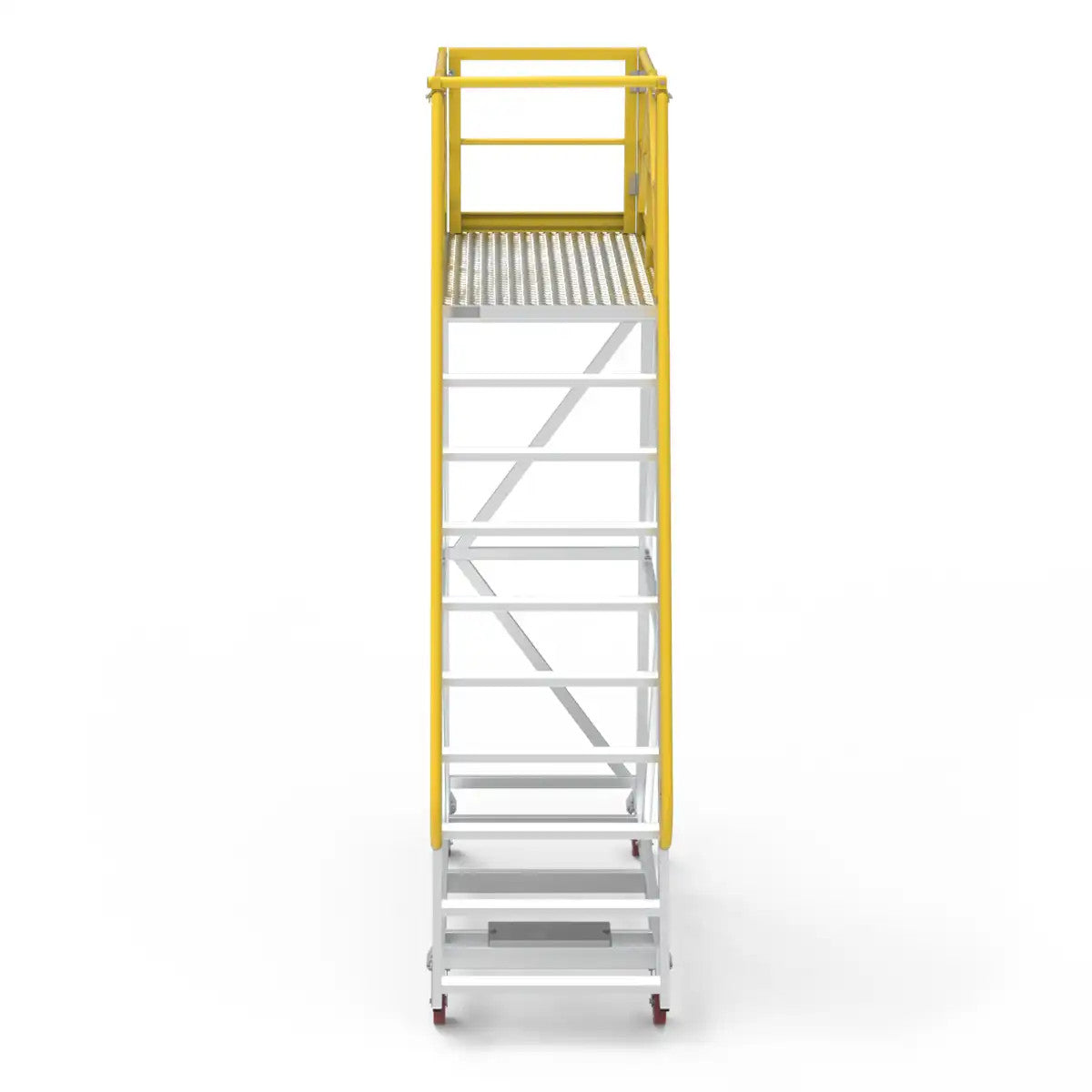 10 Step Cantilever Platform | Industrial Maintenance | Star Aluminium