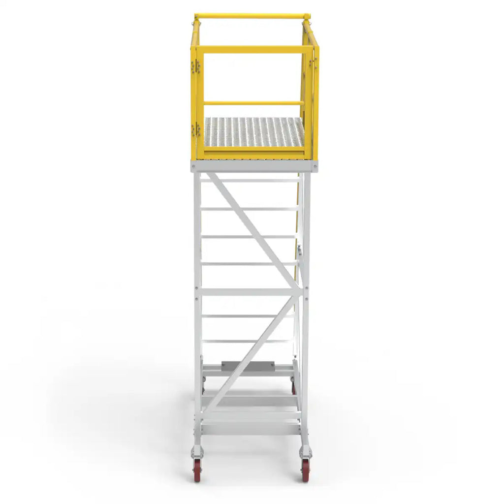 10 Step Cantilever Platform | Industrial Maintenance | Star Aluminium, view 2