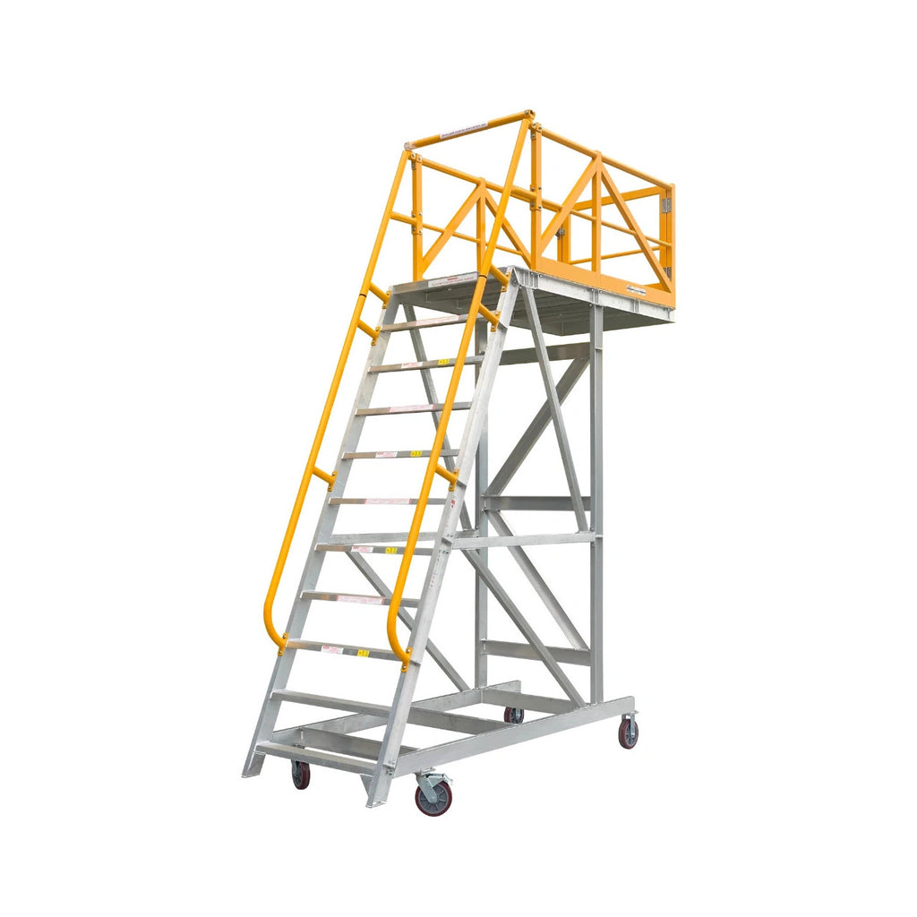 3300mm Platform Height Ladder | Industrial Access | Star Aluminium, view 2