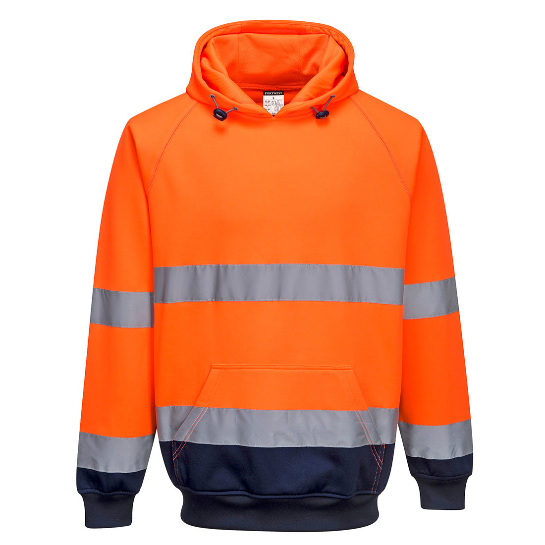 Hi-Vis Contrast Hoodie - view 1