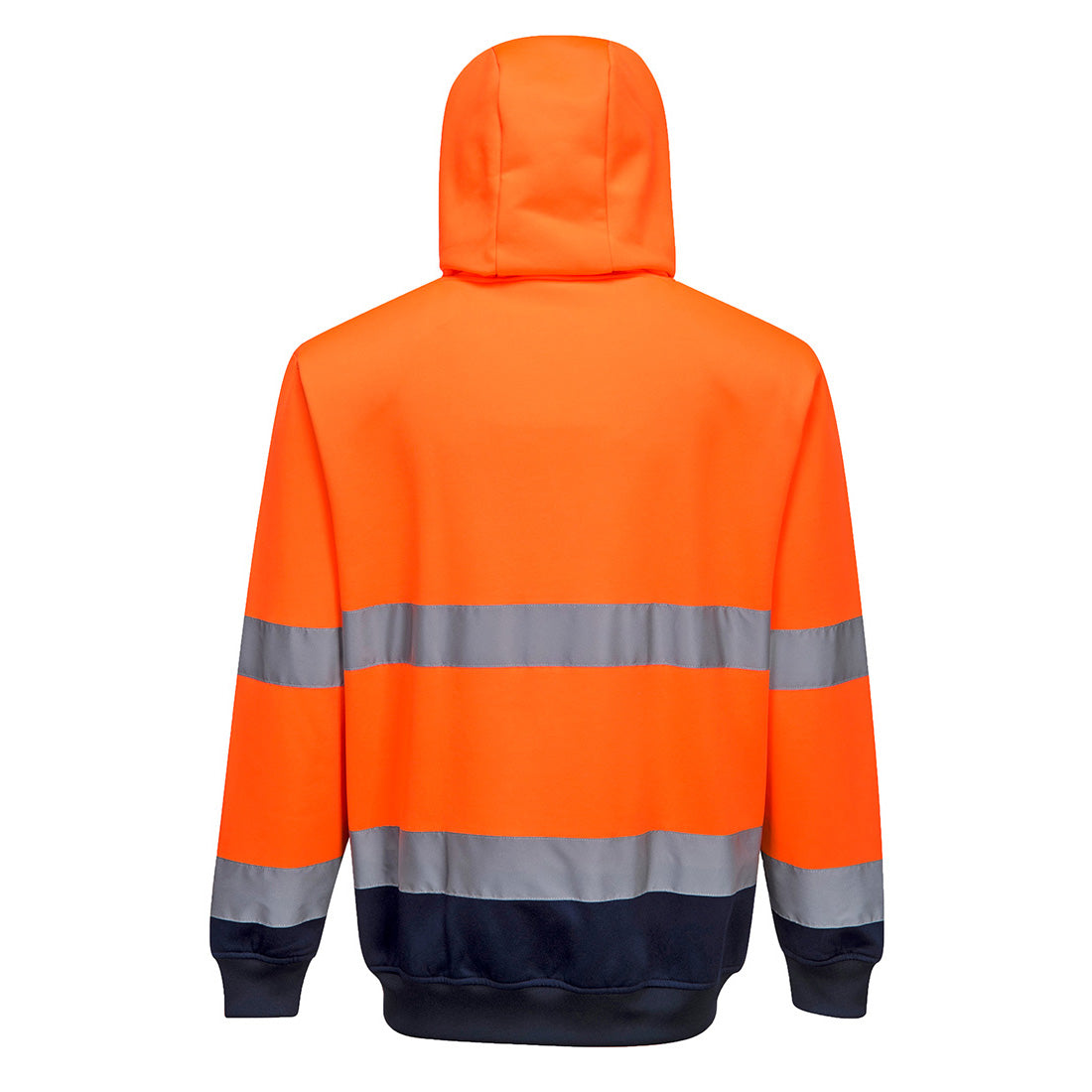 Hi-Vis Contrast Zipped Hoodie - view 2