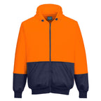 Hi-Vis Contrast Zipped Class D Hoodie - view 1