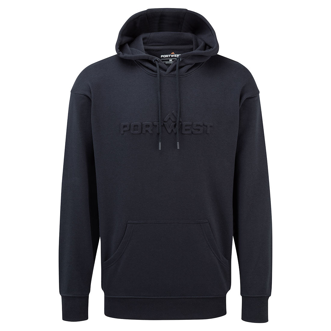 Embossed Hooded Sweatshirt - view 1