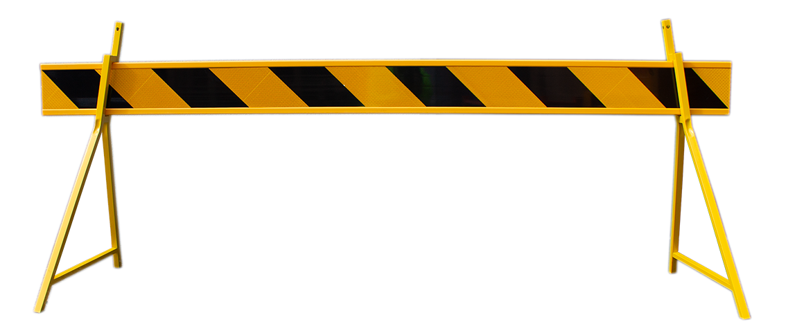 2.5m Class 1 Reflective Barrier Board | Road Shoulders | Uniform Safety Signs