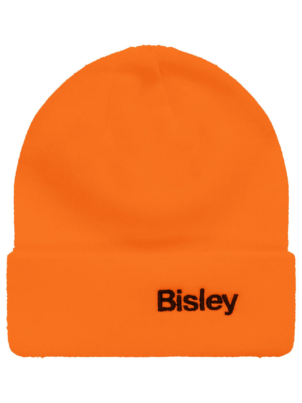Knitted Acrylic Beanie with Stretchable Rib Knit and Roll Up Cuff - view 3