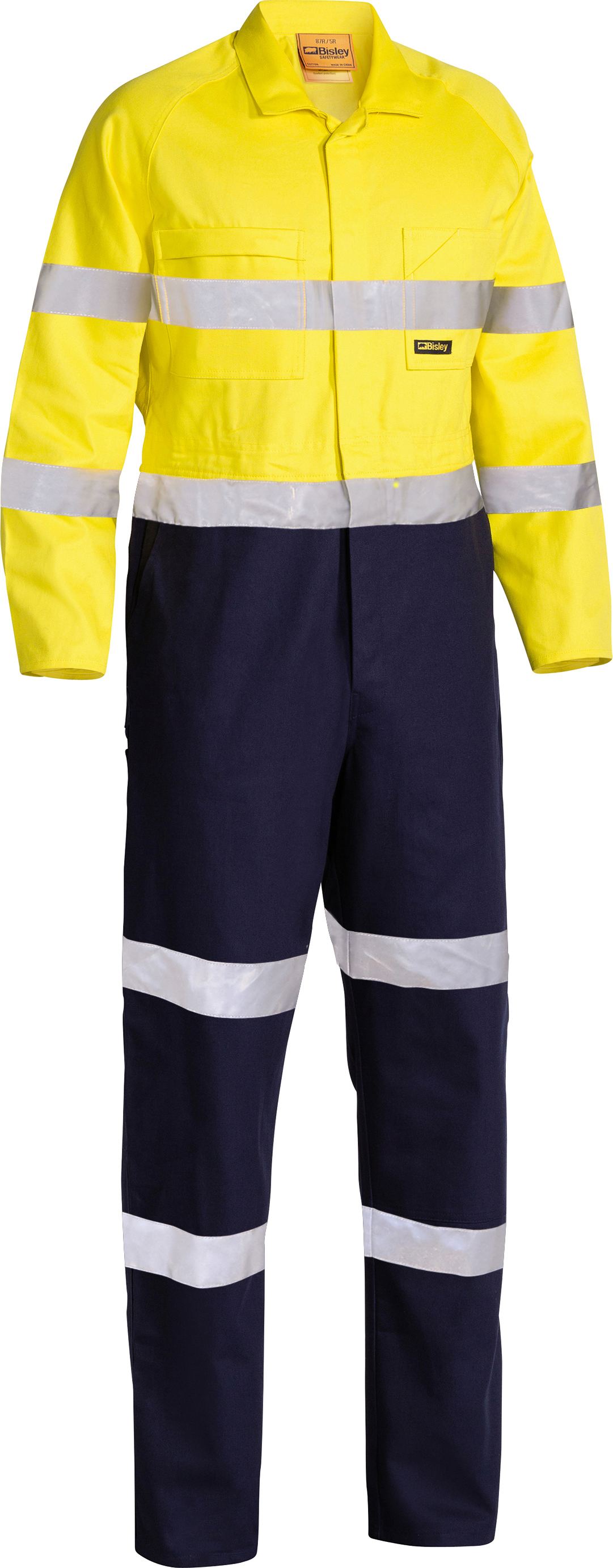 Taped Hi Vis Drill Coverall - view 1