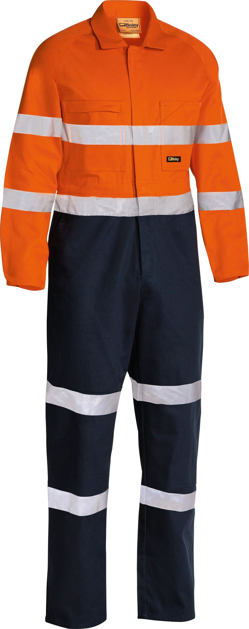 Taped Hi Vis Drill Coverall - view 2