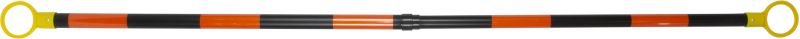 Retractable ABS Cone Bar - Orange/Black - view 2