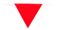 30m Red Bunting Flags | Site Zoning | Uniform Safety Signs