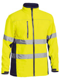 Taped Hi Vis Soft Shell Jacket - view 1