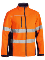 Taped Hi Vis Soft Shell Jacket - view 2