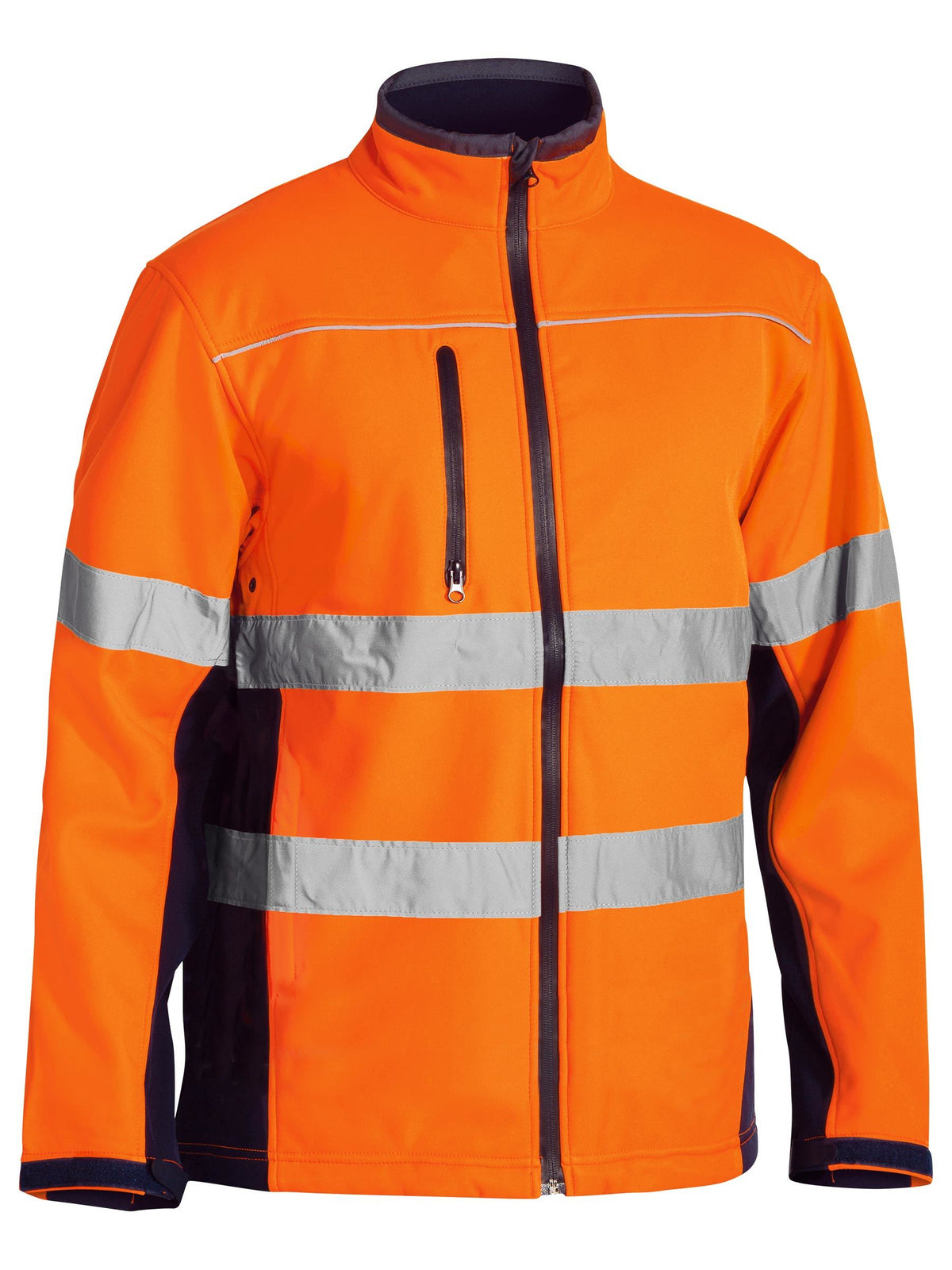 Taped Hi Vis Soft Shell Jacket - view 2