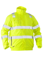 Taped Hi Vis Wet Weather Bomber Jacket - view 1