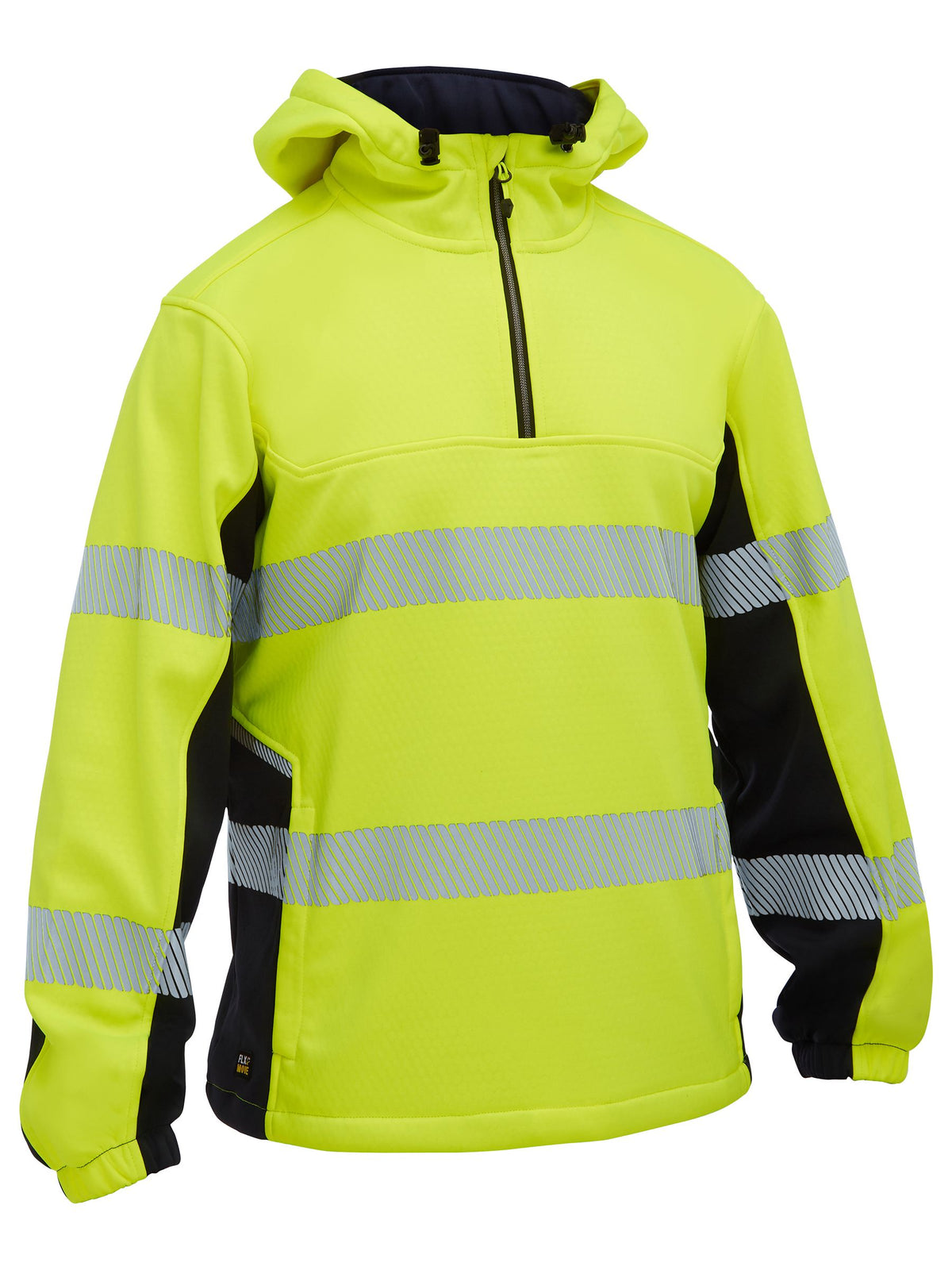 Hi Vis Liquid Repellent Fleece Hoodie - view 1
