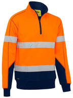 Hi Vis Fleece Pullover with Sherpa Lining - view 2