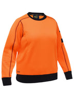 Women's Work Fleece Crew Neck Jumper - view 2
