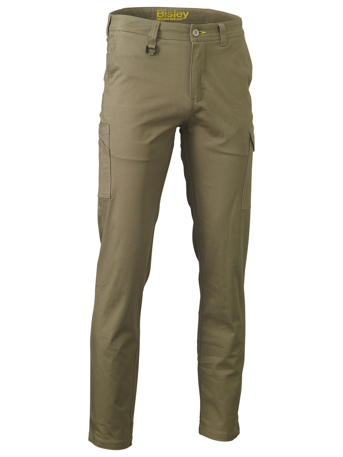 Stretch Cotton Drill Cargo Pants - view 3