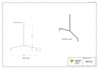 Black Bi-Pod Fixed Legs | Temporary Site Signage | Uniform Safety Signs, view 2