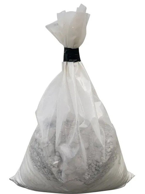 Clear Silica Dust Bags Large
