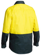 Hi Vis Closed Front Drill Shirt - view 3