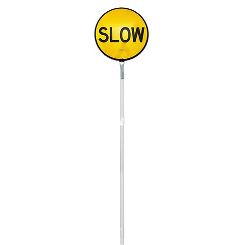 Stop slow baton with extendable handle - view 2