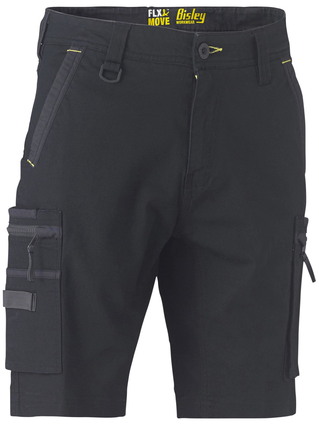 Stretch Utility Zip Cargo Short with Cordura Reinforcement - view 1