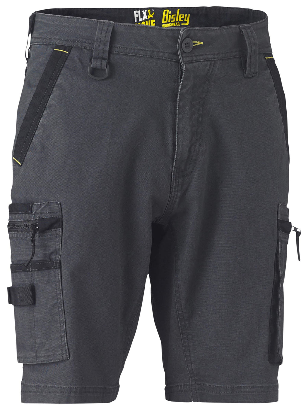Stretch Utility Zip Cargo Short with Cordura Reinforcement - view 2